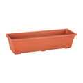 Jardinera plástica 60 cm terracota – Plantho.co