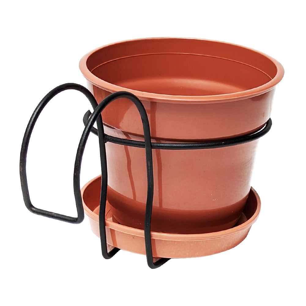 Soporte de balcón con matera 15 cm – Plantho.co