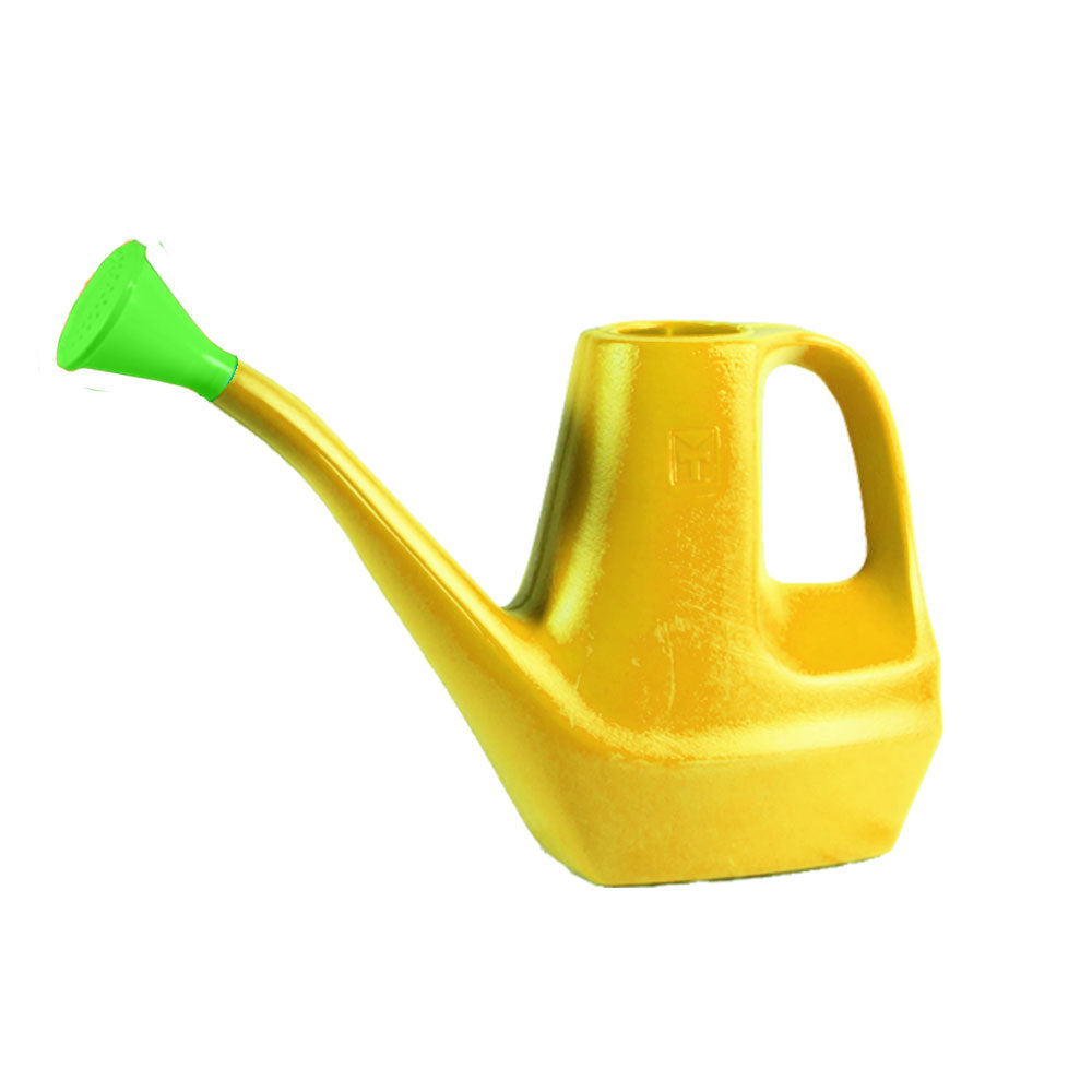 Regadera plástica 4,5 litros amarillo – Plantho.co